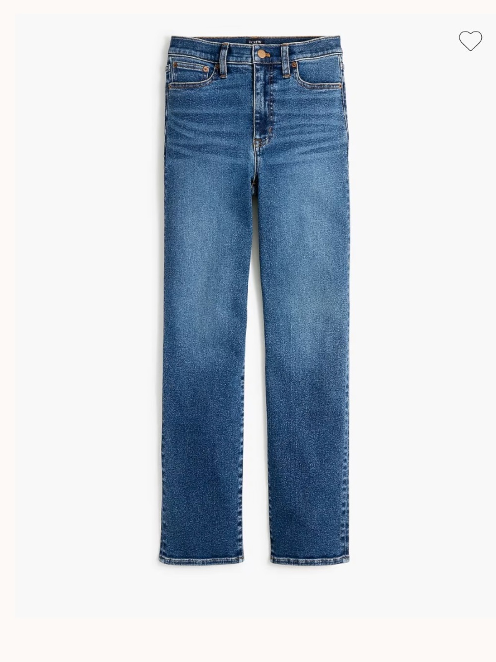 J CREW STOVEPIPE STRAIGHT JEAN IN SIGNATURE STRETCH+